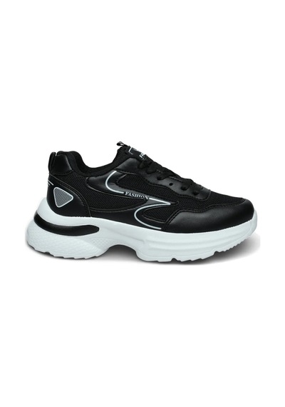 Texin 2626 Sneaker Unisex Spor Ayakkabı SİYAH-BEYAZ