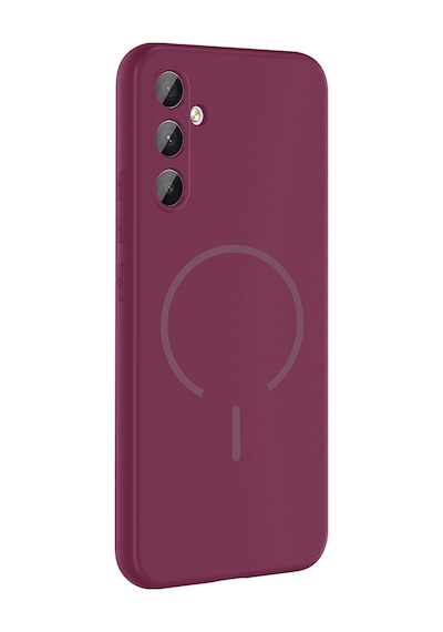 Thegencoo Samsung Uyumlu Galaxy A24 Kılıf M-safe Şarj Özellikli Tgco Meta Kapak - Siyah