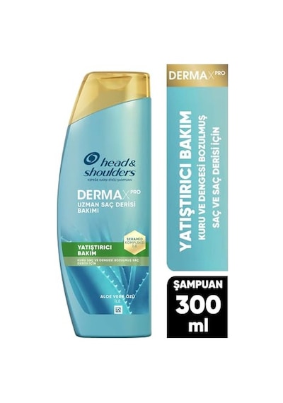 Head & Shoulders Dermaxpro Yatıştırıcı Kepek Karşıtı Şampuan Kuru Ve Kaşıntılı Saç Derisi İçin 300 Ml