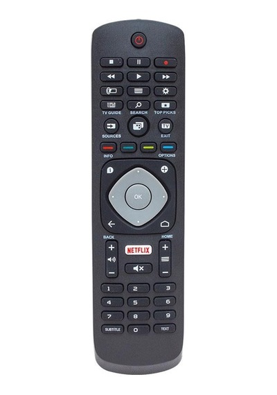 Weko Philips Uyumlu Netflix Tuşlu Lcd-led Tv Kumanda