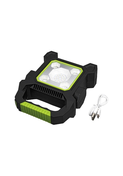 Powermaster Jy-258c 3 Kademeli Şarjlı Çok Fonksiyonlu Solar Işıldak Diğer