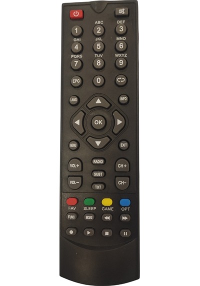 Teledünya Uydu Kumandası Eski 12900