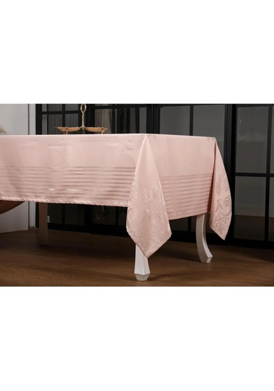 Mona Lüx Jakar Bambu Kumaş Pudra Masa Örtüsü 160x320 Cm - 1079 Çok Renkli