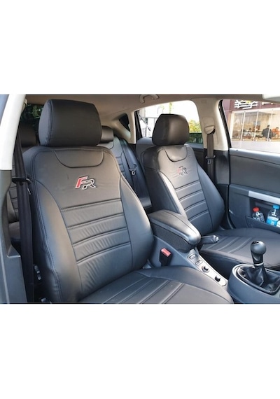 Seat Leon Araca Özel Deri Oto Koltuk Kılıfı (396066481)