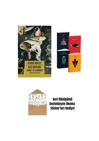 Algı Kapıları Cennet Ve Cehennem + Kara Dörtleme Set