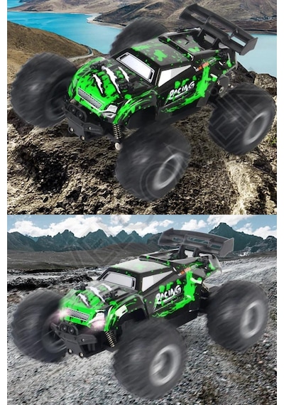Welcomein Oyuncak 2.4 Ghz Uzaktan Kumandalı Şarjlı Led Işıklı Drift Atan 20 Km Hız Yapan Off Road Araba