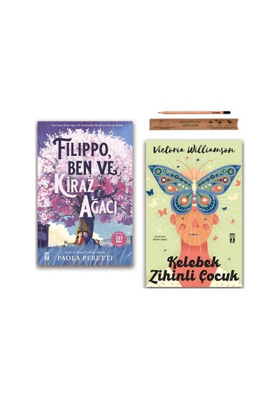 Genç Timaş Filippo Ben ve Kiraz Ağacı - Kelebek Zihinli Çocuk Set 2 Kitap