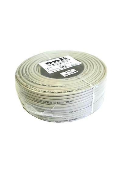 Onli 2+1 0.22Mm Cctv Kamera Kablosu 100Metre Imalat