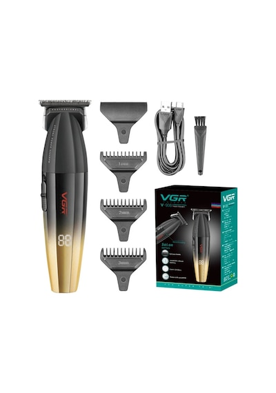 Vgr V-906 Dlc T-blade Tıraş Makinesi Makinesi - 9000 Rpm 2,5 Saat