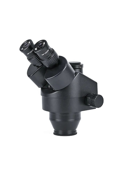 Szm Trinoküler Mikroskop Kafa Siyah - 0.5x Ctv Kamera Adaptörlü Stereo Zoom Başlık Wf10x/20