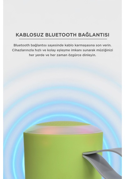 Bluetooth Hoparlör Sd Usb Destekli Taşınabilir Speaker D24