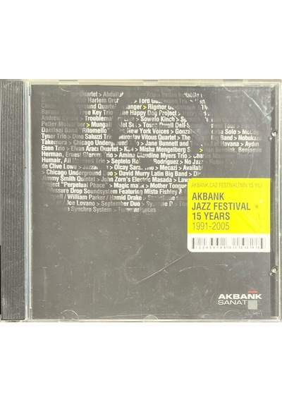 Müzik Cd'sidir Plak Değildir Cd Akbank Jazz Festival 15 Years C