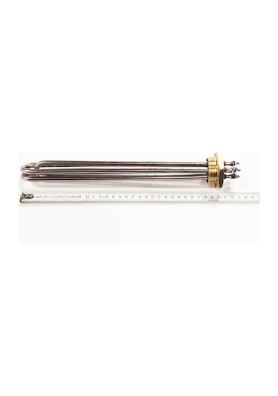 1 1/4 İnc 304cr Termovat Isıtıcı 380v Trifaze 30cm 7,5kw Termostatsız