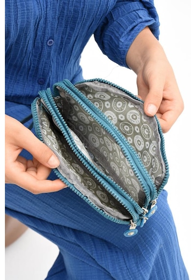 Baginn Klinkır Kumaş Mini Çapraz Askılı Kadın Çanta 571 Collection Yağmur Geçirmez El Çantası 20 10 Cm 001