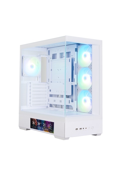 Zalman P40 Ds Whıte Atx Mıd Tower Beyaz Kasa 2 X Usb 3.0, 1 X Usb Type-c,1 X Mikrofon, 1 X Kulaklık, 4x 120mm Argb Fan Zalman P40 Ds Whıte Atx Mıd Tower Beyaz Kasa 2 X Usb 3.0, 1 X Usb Type-c,1 X Mikrofon, 1 X Kulaklık, 4x 120mm Argb Fan