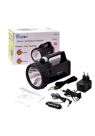 Watton Wt-401 Güvenlik Feneri 30 W Kuvvetinde