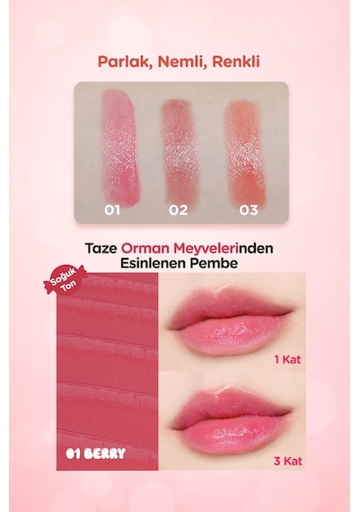 Missha A'pıeu The Pure Candy Color Balm 03 Apple