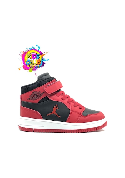 Cool Haykat-25 Ortopedik Taban Unisex Çocuk Spor Ayakkabı Kırmızı-Siyah