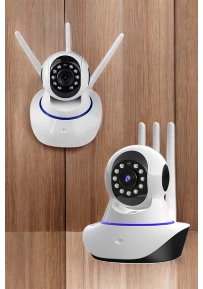 Ev Kamerası Wifi Kamerası Video Kayıt Çift Yönlü Hareket Sensörü Bebek Çok Renkli