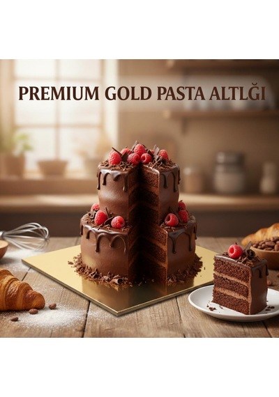 Gold Kare Pasta Altlığı 18 Cm Kalın Karton 25 Li Paket Diğer