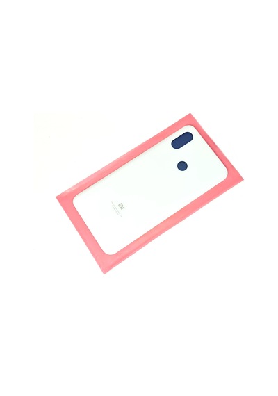 Xiaomi Mi 8 Arka Kapak Cam Beyaz