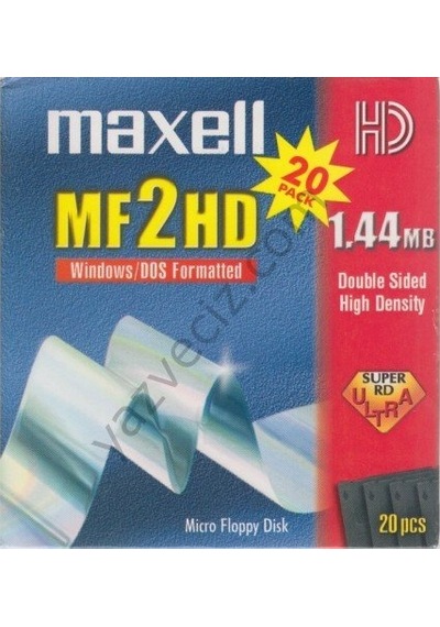 MAXELL MF2-HD FLOPPY DİSKET  1,44MB   1 PAKET 10 ADET