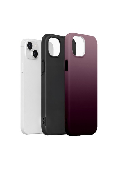 Velvoria Valestra Mauve Mist Gradient Apple iPhone Uyumlu 15 Darbe Korumalı Kılıf Valestra Select - Mauve Mist Gradient