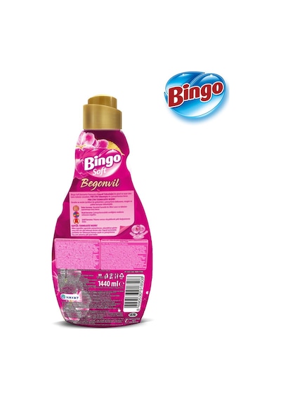 Bingo Soft Konsantre Çamaşır Yumuşatıcısı Begonvil 6 x 1440 ML