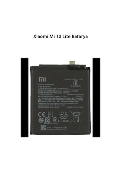 Bezos Mi 10 Lite Telefonlarla Batarya Bm4r Ventra