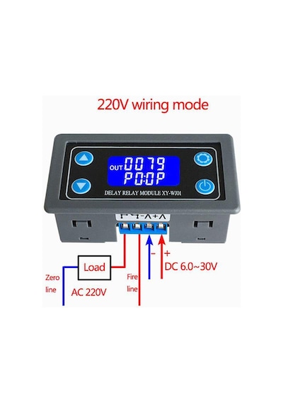 Zaman Ayarlı Röle Modülü Xy-Wj01
