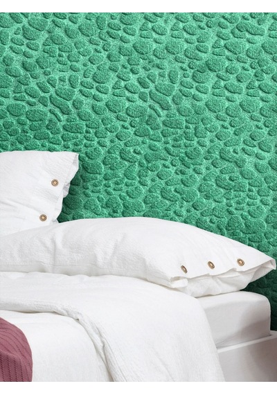 Tink 3d Kendinden Yapışkanlı Akustik Keçe Panel Leopar Desenli 52x98 Cm 10 Adet 5 M² Yeşil