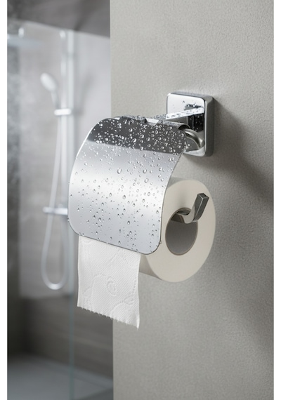 Tema Lüx Kare Plus Kapaklı Tuvalet Kağıtlığı Paslanmaz Ss 304 Krom Kaplama Banyo Wc Kağıtlık Krom