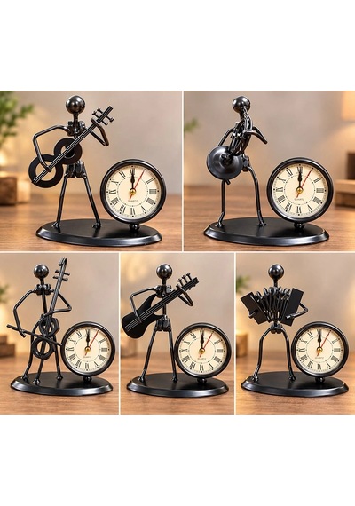 Metal Müzisyen Saatli Alk6231 Standart