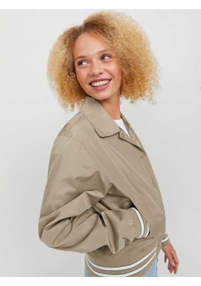 Jjxx Jxopal Varsıty Bomber Otw Kadın Bej Mont - 12248534