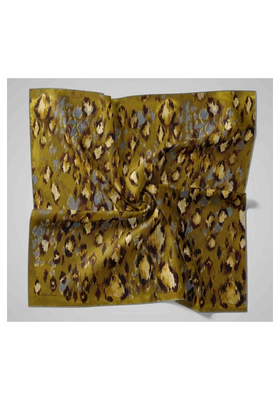 Silk Home Twill İpek Eşarp 11492-32 Haki Yeşili