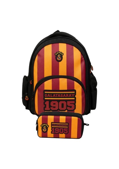 Galatasaray İkili Okul Çantası Ve Kalemlik Seti Sarı - Kırmızı - Siyah Galatasaray Baskılı Erkek Çocuk - Setgs26925c Galatasaray İkili Okul Çantası Ve Kalemlik Seti Sarı - Kırmızı - Siyah Galatasaray Baskılı Erkek Çocuk - Setgs26925c
