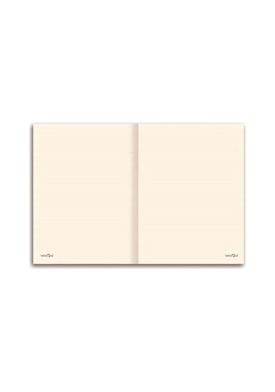 Düz Mavi Kraft Defter 124-Pembe
