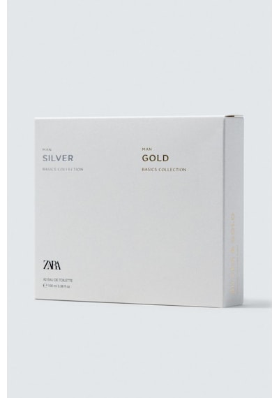 Zara Sılver Man Gold Eau De Toılette 100 Ml + 100 Ml 3,38 Fl. Oz Çiçek