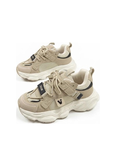 Vicco Ceni Bej Anatomik Rahat Sneaker Kız Çocuk Ayakkabı 346.f26k.125