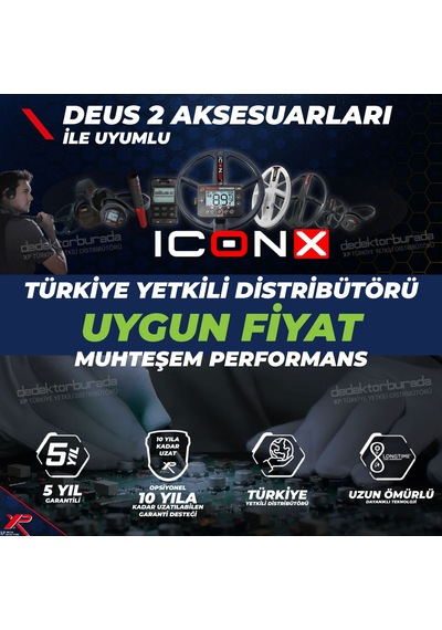 Xp Iconx Dedektör Standart Paket