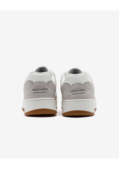 Skechers Sport Court 2.0 - Yaros Erkek Beyaz Sneakers 254010 Wnt Beyaz