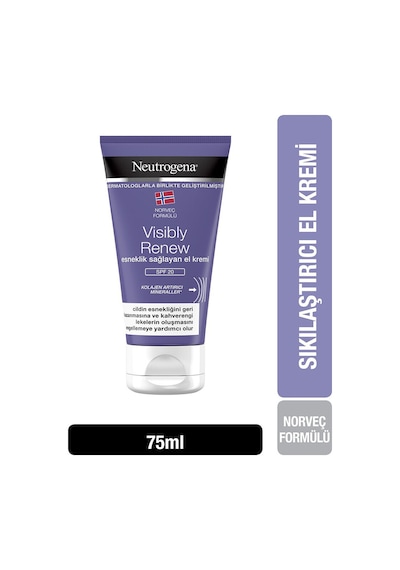 4 Adet Neutrogena El Kremi Visibly Renew Spf20 75 Ml