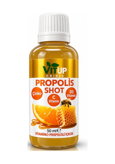 Vitup Propolis Shot 50 Ml 10 Adet 1 Kutu