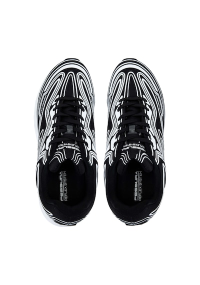 Fessura Erkek Tekstil Siyah/beyaz Sneakers & Spor Ayakkabı 1001 Rex001 Erk Ayk Y24 Black/whıte Beyaz - Siyah