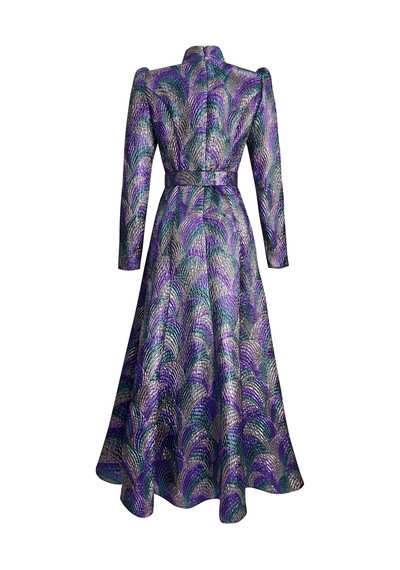 Senna Brıella Dress Mor Mor