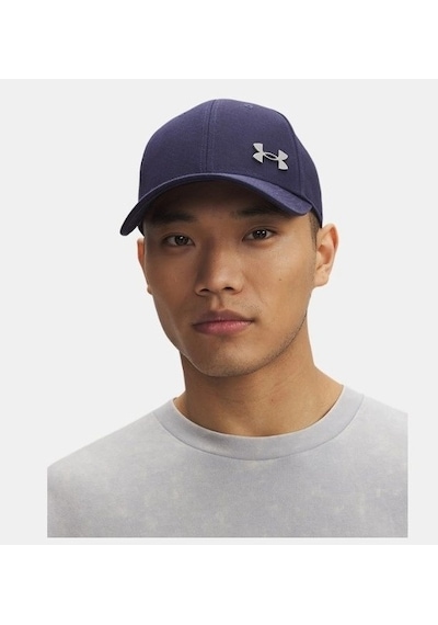 Under Armour M Essential Low Metal Erkek Şapka 1389695-410 Lacivert