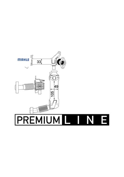 Egr Valfı M47 M57 E46 E87 E90 E60 E65 E83 Mahle 11717794245
