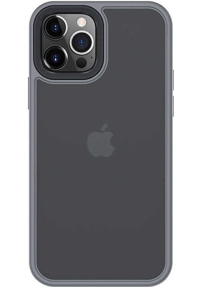 Benks Apple Uyumlu iPhone 12 Pro Kılıf Arkası Mat Buzlu Benks Hybrid Kapak ZORE-216400
