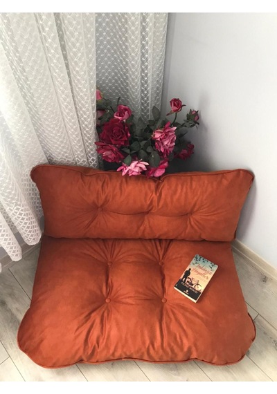 Petek Önü Palet Yer Minderi Kiremit Rengi Kiremit