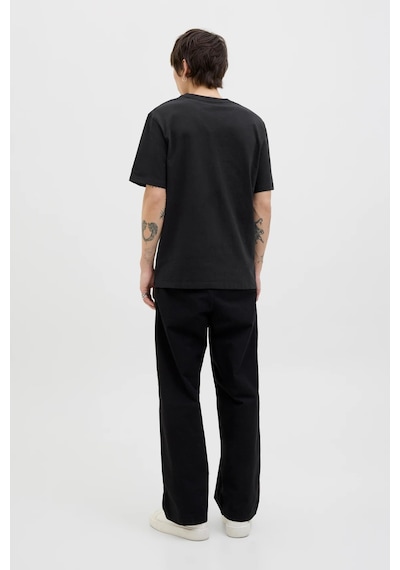 Jack & Jones Erkek T Shirt 12286609 Siyah Siyah
